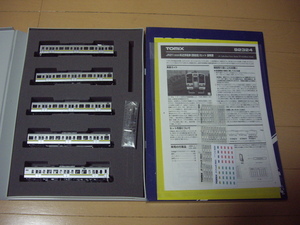 tomix 211系 房総色 5両セット 品番92324 動力車動作・ライト点灯確認済み