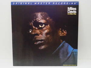 綺麗【MFSL高音質盤LP】MILES DAVIS マイルス・デイヴィス / In A Silent Way （Mobile Fidelity製 型番：MFSL-1-377 NO,001671）