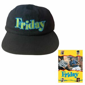 vintage 1995 friday movie promo cap 90s ice cube black movie 黒 映画 losangeles nwa raiders kings LA