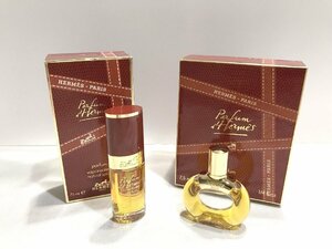 ■【YS-1】 香水 ■ エルメス HERMES ■ パルファム ドゥ エルメス 7.5ml SP ボトルタイプ ■ 2点セット 元箱あり【同梱可能商品】■D