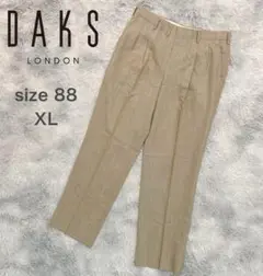 美品◇DAKS ダックス スラックス パンツ ウール  サイズ88 大きいサイズ