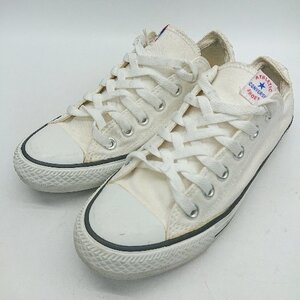 ◇ Θ CONVERSE コンバース 32765140 ローカットスニーカー サイズ24 ホワイト系 レディース E