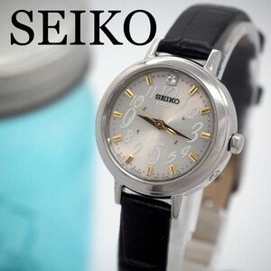 263 SEIKO セイコー 新品ベルト 電波ソーラー シルバー ブラック