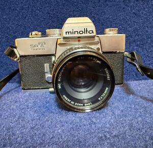 ミノルタ　MINOLTA SRT 101 ＋MINOLTA f=50mm 。