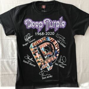 バンドTシャツ ディープ パープル（Deep Purple) 新品 L