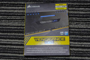 CORSAIR Vengeance Blue LED DDR4 3000Mhz 32GB (8GBx4)