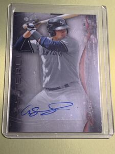 2014 bowman sterling gary Sanchez auto