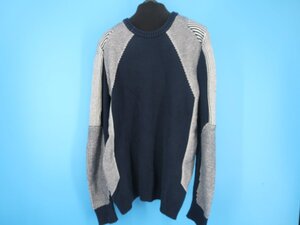 ジースター ロウ G-STAR RAW ニット　セーター　Sサイズ　身幅46㎝　着丈62㎝　袖丈68㎝　現状品（TPMMM