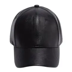 【即日発送】 ストリート　クール　帽子　シンプル　キャップ　レザー