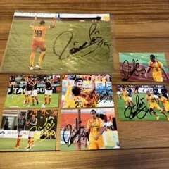 元 清水エスパルス ドウグラス サイン入り写真