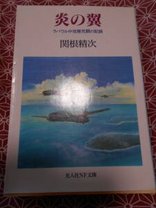 ★炎の翼―ラバウル中攻隊死闘の記録 (光人社NF文庫) 関根 精次 (著)★太平洋戦争の中、一式陸攻で生き延びた方のレクイエム★