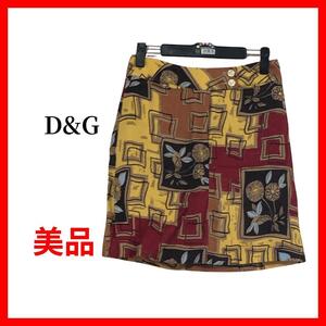 DOLCE＆GABBANA　ドルチェ&ガッバーナ　スカート　イタリア製　B660