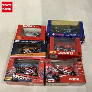 1円〜 ニューレイ 1/12 ヤマハ YZR-M1、マイスト 1/18 ドゥカティ MH900E他