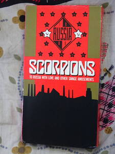 SCORPIONS TO RUSSIA WITH LOVE&OTHER SAVAGE AMUSEMENT VHS