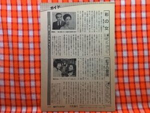 CN20723◆切抜き◇山本陽子高橋昌也夏純子渡辺美佐子柴田恭兵井川比佐志沖田浩之武田鉄矢◇彩の女・虹子の冒険・青い絶唱・3年B組金八先生