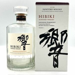 仙6【空瓶】サントリー 響 ウイスキー 箱付き 空き瓶 瓶のみ SUTORY WHISKY HIBIKI インテリア 飾り コレクション