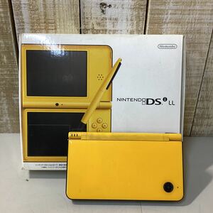 Nintendo 任天堂 ニンテンドーDSiLL DSiLL DSi イエロー 本体 箱付き 本体のみ 欠品あり