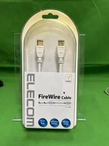 エレコム☆firewire cableケーブル6pin→6pin/１ｍ @7