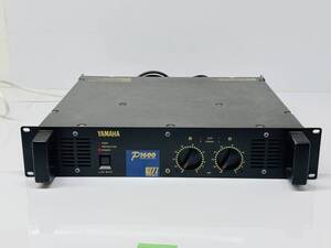 YAMAHA ヤマハ　POWER AMPLIFIER P1600 パワーアンプ 音響機器 通電確認のみ 現状品 管理番号12131