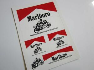 Marlboro YAMAHA AGOSTINI RACING TEAM マルボロ ヤマハ ステッカー/デカール 自動車 バイク オートバイ スポンサー SB07