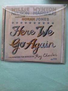 【送料112円】ソCD1798　Willie Nelson & Wynton Marsalis Featuring Norah Jones Here We Go Again (Ray Charles)＜ソフトケース入り
