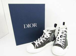 Dior ディオール B23オブリーク 総柄 ハイカットスニーカー