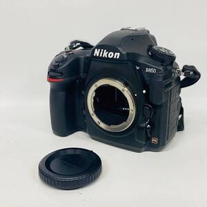 1円~【防湿庫保管 通電のみ確認】ニコン Nikon D850 デジタル一眼レフカメラ ボディ 付属品あり J182388