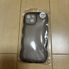 E-VIKA iPhone 13 ソフトケース 透明 スマホケース ブラック