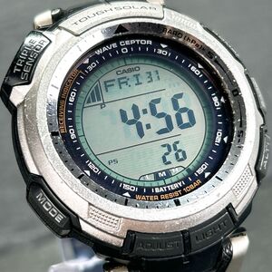 CASIO PROTREK カシオ プロトレック PRW-1300J-1AJF 腕時計 デジタル 多機能 電波ソーラー トリプルセンサー カレンダー 動作確認済み