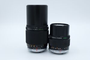 ★実用美品★ OLYMPUS オリンパス OLYMPUS OM-SYSTEM ZUIKO MC AUTO-T 200mm F4 / E.ZUIKO AUTO-T 135mm F3.5 ★動作OK★ #i2599