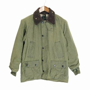 イングランド製 Barbour バブアー BEDALE ビデイル オイルドジャケット カーキ (メンズ S相当) P1882