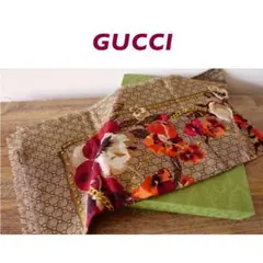 最終価格 gucci ブルーム フラワー ストール GG グッチ