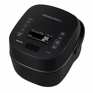 未使用 展示品 東芝｜TOSHIBA 炊飯器 炎匠炊き グランブラック RC-10VXV(K) [5.5合 /圧力IH] 欠品あり