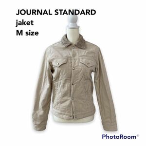 ジャーナルスタンダード コーデュロイ　ジャケット　ボア ベージュ　Mサイズ　JOURNAL STANDARD