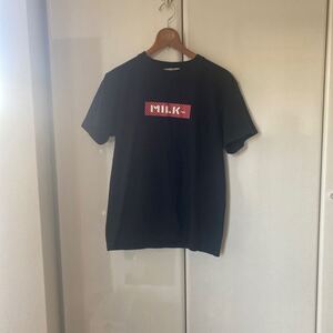 ミルクフェド　 半袖 Tシャツ　黒