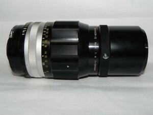 Nippon kogaku nikkor-q auto 200mm /f4 レンズ(中古品)