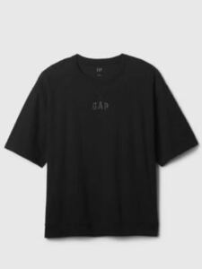 新品・未使用 GAP Tシャツ ミニ GAPアーチロゴTシャツ ブラック