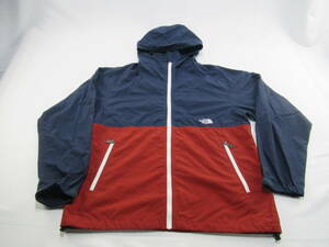 【送900円】　1288　THE NORTH FACE　ノースフェイス　NP71530　メンズ　コンパクトジャケット　トリコロール　L　ナイロン地　GREEN CYCLE