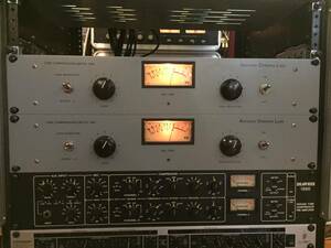 Anthony Demaria Labs ADL1000 2台 ラックSET　マッチング加工済み　　( LA-2Aの現代版）　　　　NEVE/API/SSL/AVALON/LA-3A/LA-2A/1176