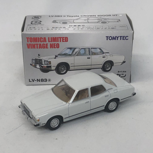 【中古】1/64 トミーテック TLV-N83a クラウン 2600ロイヤルサルーン (白)[240091302035]