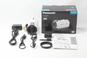 ◆極上美品◆パナソニック Panasonic HC-VX990M ホワイト 付属品完備 元箱◇M44871