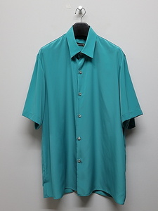 SALE30%OFF/LAD MUSICIAN・ラッド ミュージシャン/DECHINE BIG SS SHIRT/BLUE GREEN・46