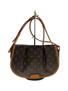 LOUIS VUITTON◆メニルモンタンPM_モノグラム・キャンバス_BRW/PVC/BRW