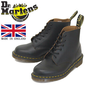 Dr.Martens (ドクターマーチン) 26075001 VINTAGE 101 6EYE レザーブーツ BLACK イングランド製 UK10-約29.0cm