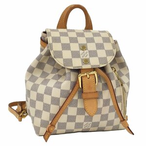 ●ルイヴィトン LOUIS VUITTON スペロンBB バックパック ダミエ アズール ホワイト N44026 [Jコレ]K14yu387