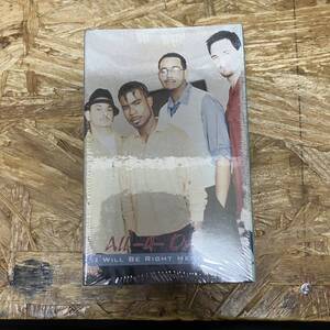 ネ HIPHOP,R&B ALL-4-ONE - I WILL BE RIGHT HERE シングル TAPE 中古品