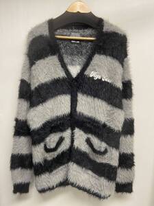 【WIND AND SEA ウィンドアンドシー】 WDS-C-HYS-24-Q2-06 23AW Hysteric Glamour KNIT CARDIGAN ニット カーディガン グレー 2407oki k