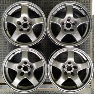 管理番号：Ｗ3-436【４本価額】【16x8J 5x114.3 ET+30 ハブ66】日産純正・スカイライン・R32　GTR等・店頭直接引取可能