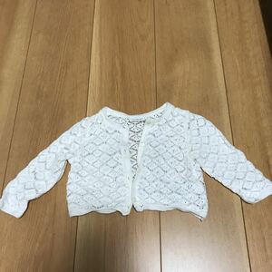 【中古】nextbaby 100% COTTON コットン　カーディガン　3-6 mths Weight 8kg next baby ネクスト