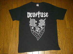 Deviluse デビルユース 黒 ブラック Tシャツ L ビッグシルエット ( KEMURI ケムリ ヘイスミス ハイスタンダード ピザオブデス SRH